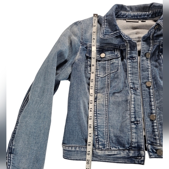 Very Good Condition New York And Company Woman’s Denim Jean Jacket Size M - Picture 6 of 7